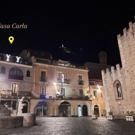 タオルミーナCasa Carla Al Duomoアパートメント エクステリア 写真
